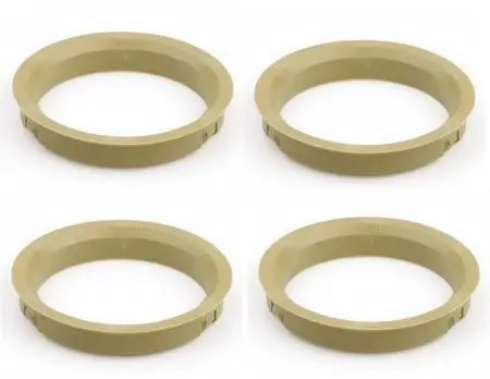 Set 4 inele centrare 68,0 58,1 Alfa Romeo Citroen Fiat Lancia Peugeot