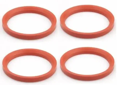 Set 4 inele centrare 76,0 63,4 Ford Jaguar Land Rover Volvo