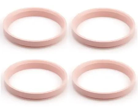 Set 4 inele centrare 76,0 66,5 Audi Porsche