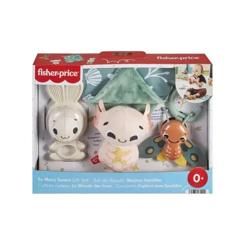 Set 4 jucarii Fisher Price So many senses