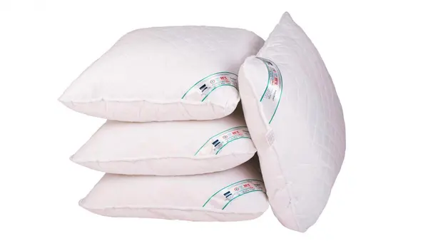 Set 4 perne HypoallergenicMed Somnart matlasate din microfibra, lavabile la 95C, 70 X 70 cm