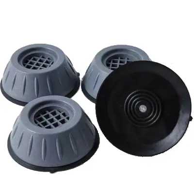 Set 4 picioare tip tampoane anti-zgomot antiderapante tip suport pentru masina de spalat cu VENTUZA MD