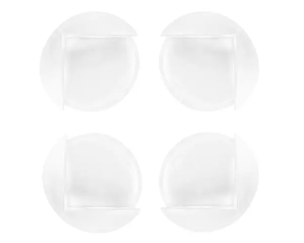 Set 4 protectii colturi KikkaBoo Ball shape Small