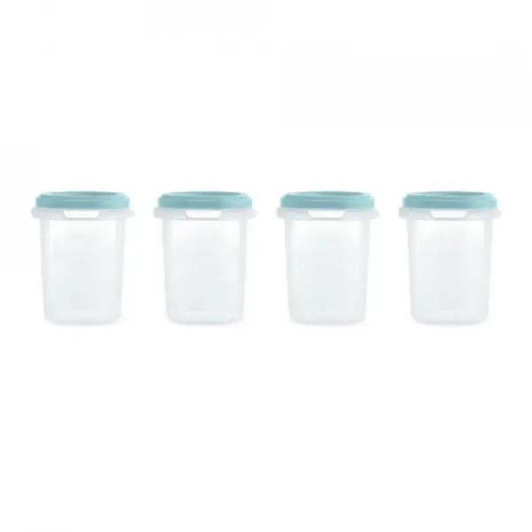 Set 4 recipiente gradate Miniland Terra Ocean 250 ml