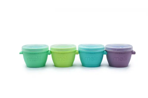 Set 4 recipiente silicon SnapGo Melii 4x177 ml