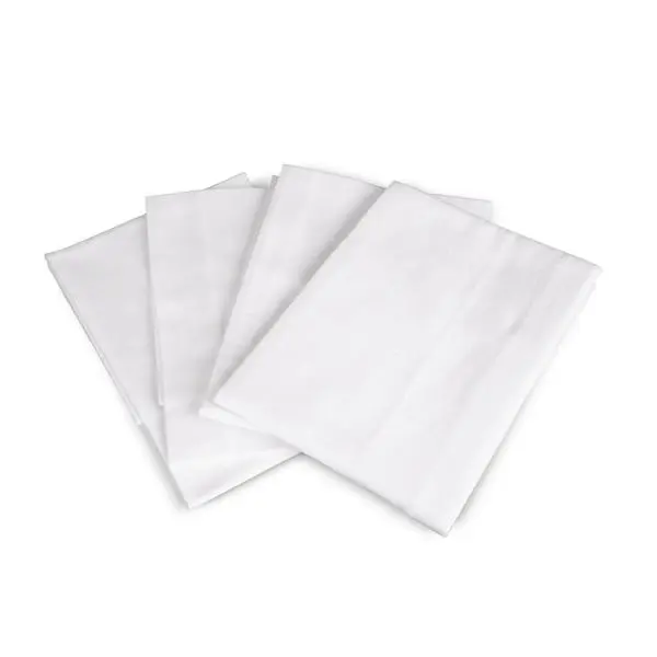 Set 4 scutece Lorelli White flanel si muselina