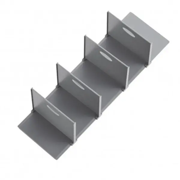 Set 4 Separatoare Inferioare Cos Jolly Preciso pentru Corp De150 mm, Finisaj Antracit