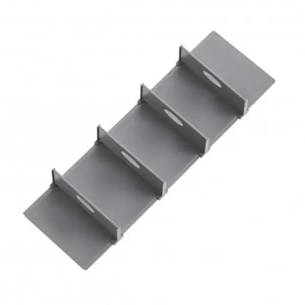 Set 4 Separatoare Superioare Cos Jolly Preciso pentru Corp de 200 mm, Finisaj Antracit