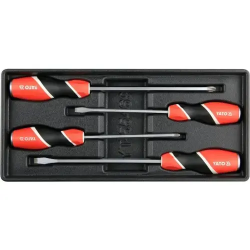 Set 4 surubelnite mecanice Yato pentru dulap scule