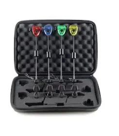 Set 4 swingere cu tija color, mufa jack conectare senzor,