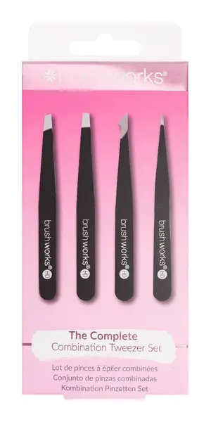 Set 4 tipuri de pensete Negru, 1 bucata, Brushworks
