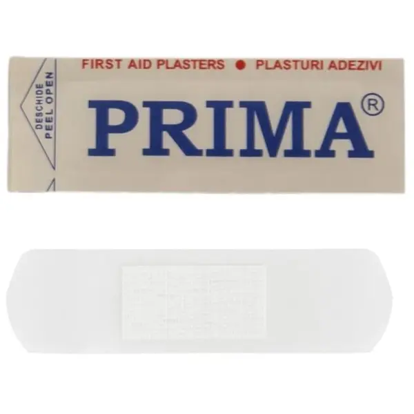 Set 4 x 30 Plasturi Transparenti Asortati, 19 mm x 72 mm, Prima