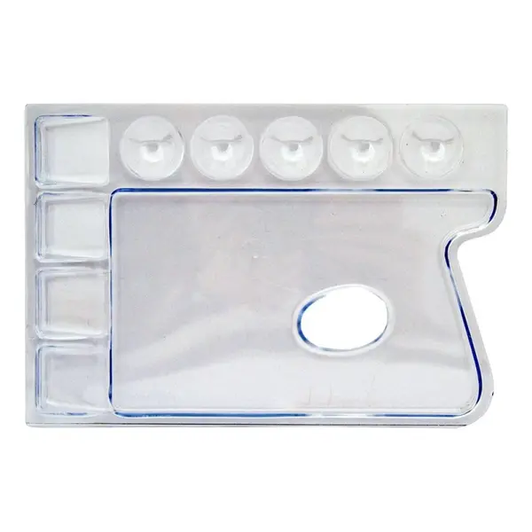 Set 4 x Paleta pictura transparenta rectangulara 25x17 cm CWR