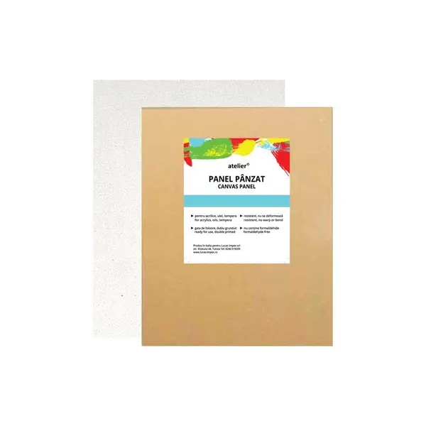 Set 4 x Panel panzat Atelier - 15 x 20 cm