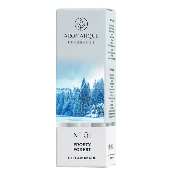Set 4 x Ulei Aromat, Aromatique Frosty Forest, 10 ml, Ambalat la Cutie