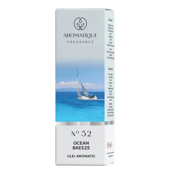 Set 4 x Ulei Aromat, Aromatique Ocean Breeze, 10 ml, Ambalat la Cutie