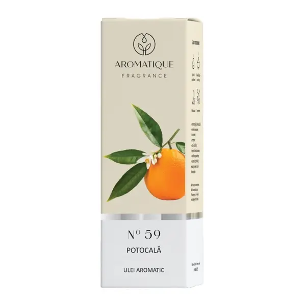 Set 4 x Ulei Aromat Aromatique Portocala, 10 ml, Ambalat la Cutie