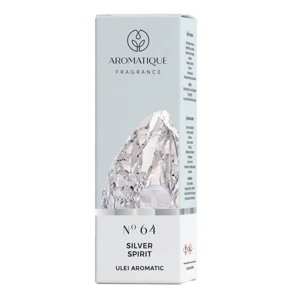 Set 4 x Ulei Aromat, Aromatique Silver Spirit, 10 ml, Ambalat la Cutie