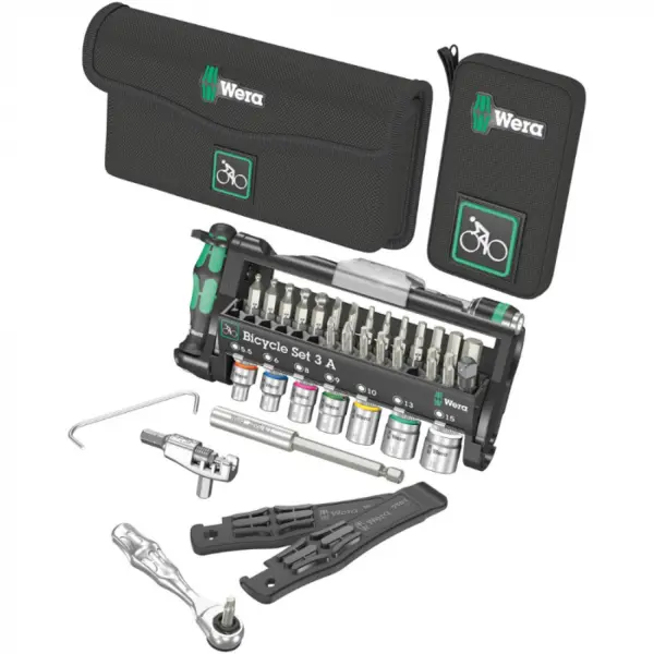 Set 40 piese pentru reparatii bicicleta, 3A, Wera 05004188001