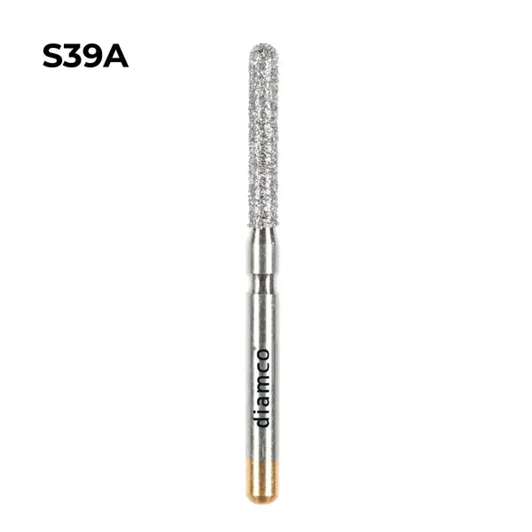 Set 5+1 Freze cilindrice forma Fissure diamantate aliaj rodium-platina - S39A