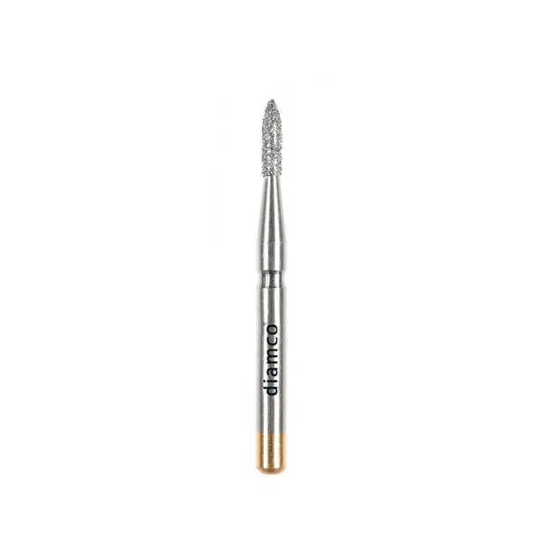 Set 5+1 Freze diamantate cilindrica cu varful plat aliaj rodium-platina - S18