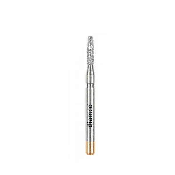 Set 5+1 Freze diamantate conice cu varful plat aliaj rodium-platina S9
