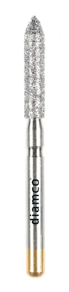 Set 5+1 Freze diamantate cu varf conic 50° aliaj rodium-platina - S21