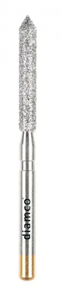 Set 5+1 Freze diamantate cu varf conic 50° aliaj rodium-platina - S21A