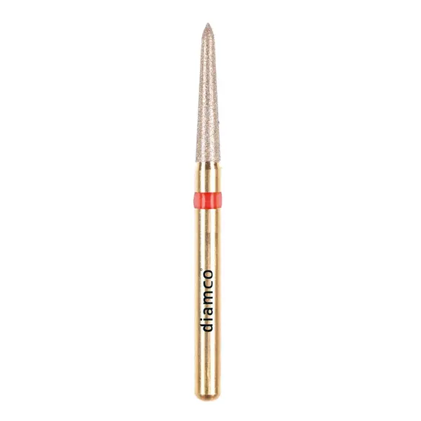 Set 5+1 Freze diamantate fine pentru finisare, aliaj rodium-platina - C59F