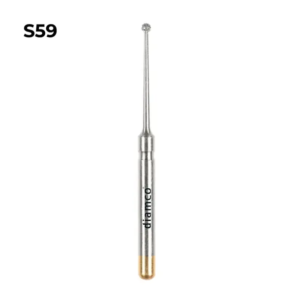 Set 5+1 Freze diamantate sferice aliaj rodium-platina - S59