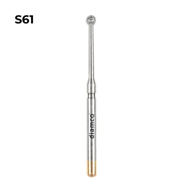 Set 5+1 Freze diamantate sferice aliaj rodium-platina - S61