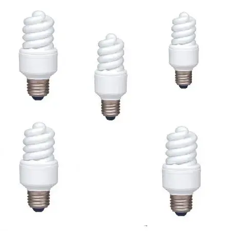 Set 5 becuri economice Panasonic EFD13E282V-5, putere lampa 13W, echivalent pentru incandescenta 60W