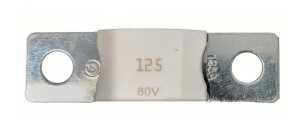 Set 5 bucati sigurante mega-fuse ceramic, 80V, 125A, Victron Energy MEGA fuse 125A/80V