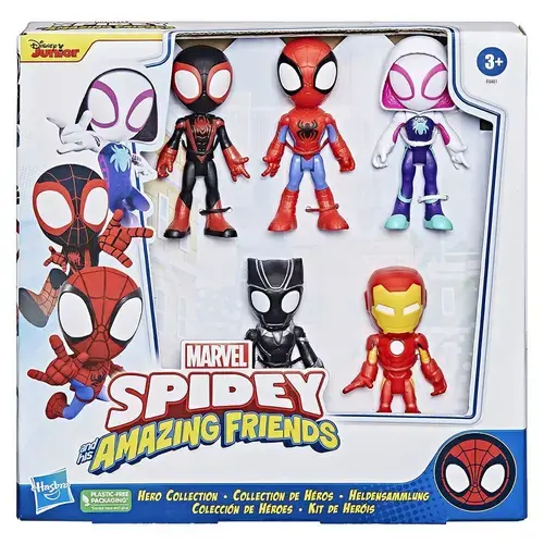 Set 5 figurine Marvel Spidey and his Amazing Friends Hero Collection
