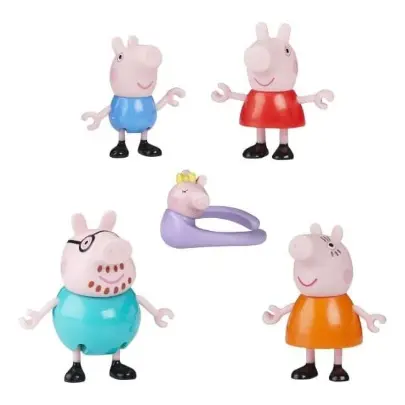 Set 5 figurine - Peppa Pig - Familia Peppa | Hasbro