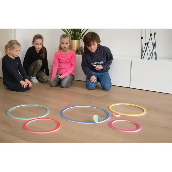 Set 5 jocuri cu cercuri, BS Toys