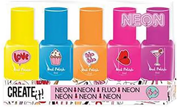 Set 5 lacuri - Neon | Create It