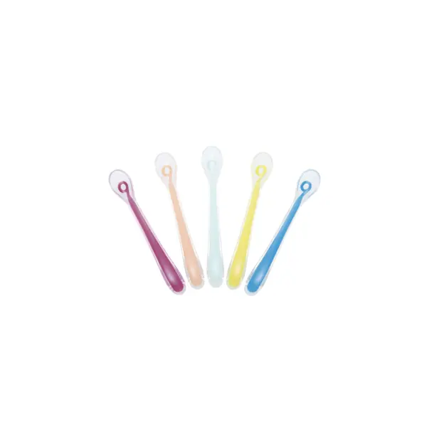 Set 5 lingurite de silicon Babymoov