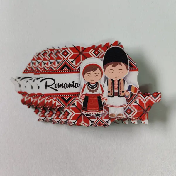 Set 5 Magneti de frigider Romania SVR83