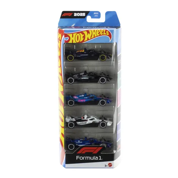 SET 5 MASINI HOT WHEELS FORMULA 1 2025
