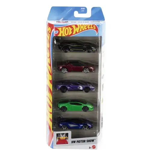 Set 5 masinute Hot Wheels HW Motor Show