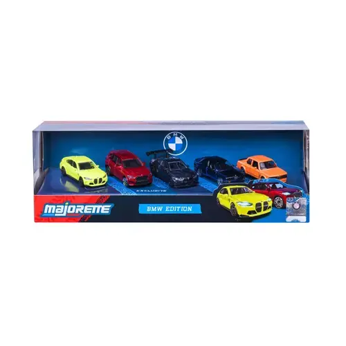 Set 5 masinute Majorette - BMW, scara 1:64