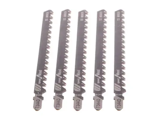 Set 5 panze ferastrau sabie Bosch T344D, HCS, Speed for Wood 100 mm