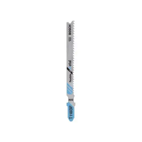 Set 5 panze ferastrau vertical T 118 BF Flexible for Metal, 92mm Bosch