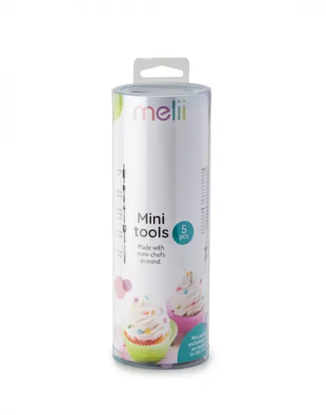 SET 5 PIESE MINI USTENSILE BAKING, MELII, COLORATE