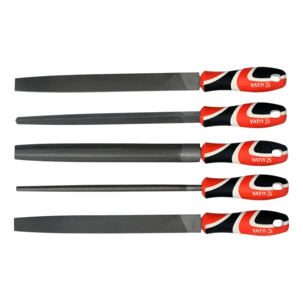Set 5 pile din otel calit pentru lacatuserie Yato YT-6238
