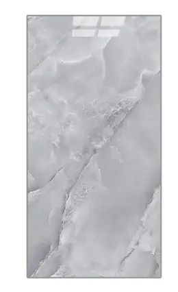 Set 5 Placi autoadezive pentru perete tip marmura gri impermeabila 30x60 cm