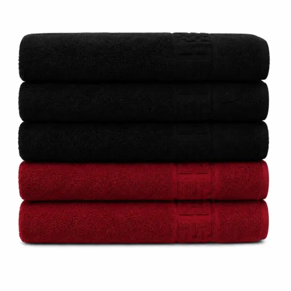 Set 5 Prosoape Premium 100% Bumbac, Moi, Pufoase si Foarte Absorbante