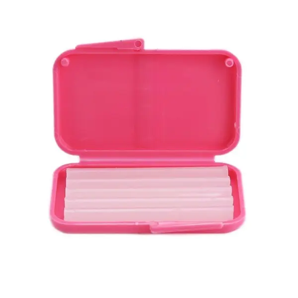 Set 5x Batoane Ceara Ortodontica, Zamo, pentru Aparat Dentar, Transparenta, Non-Toxica, 15gr, Aroma Capsuni