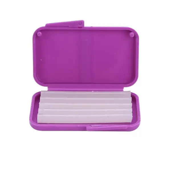 Set 5x Batoane Ceara Ortodontica, Zamo, pentru Aparat Dentar, Transparenta, Non-Toxica, 15gr, Aroma Struguri